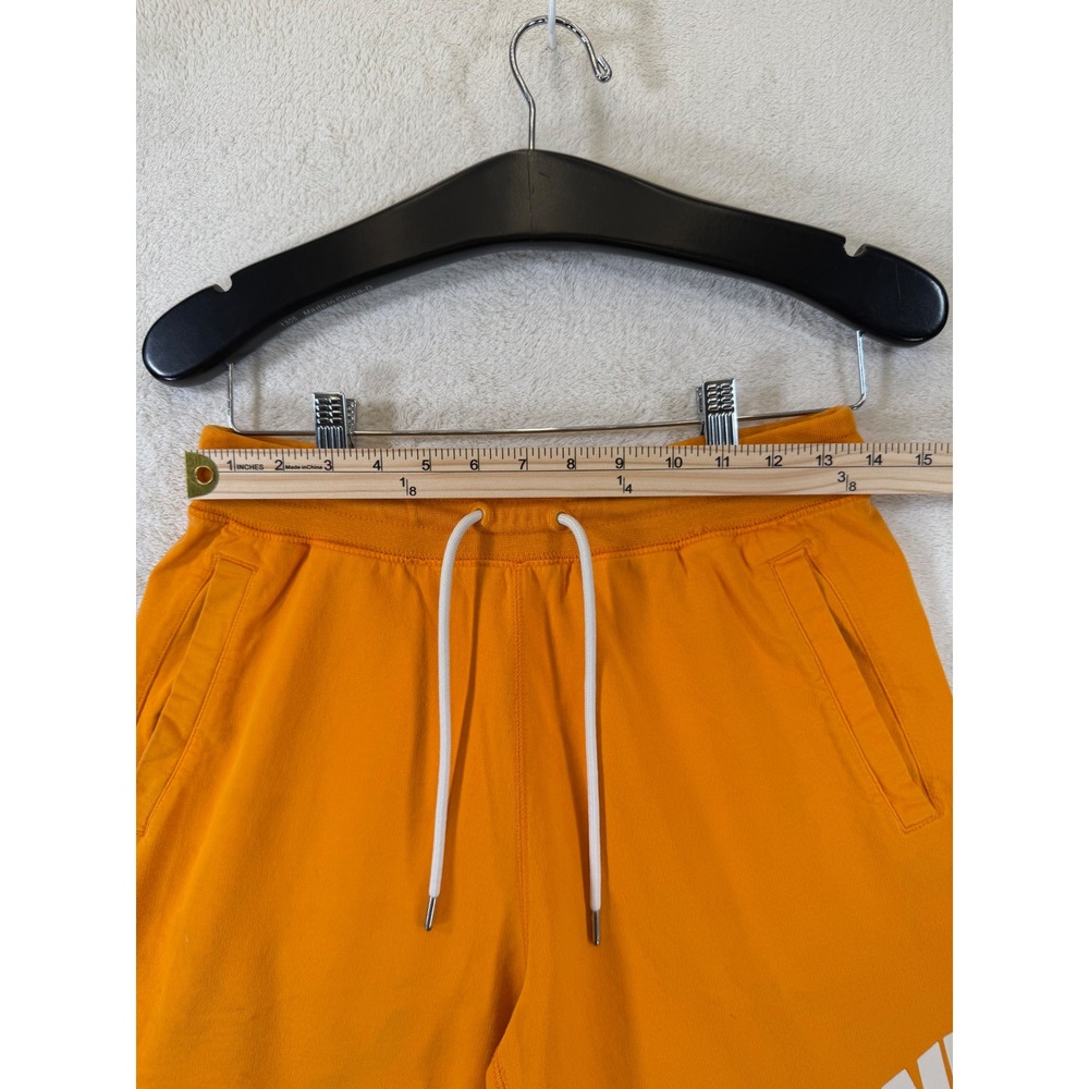 Nike Mens Sportswear Alumni French Terry Shorts Orange AT5267-833 Size M - Picture 14 of 14